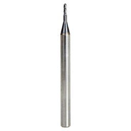 0.040" AlTiN Coated CNC Steel Ball End Mini Mill Bit, 4-Flute