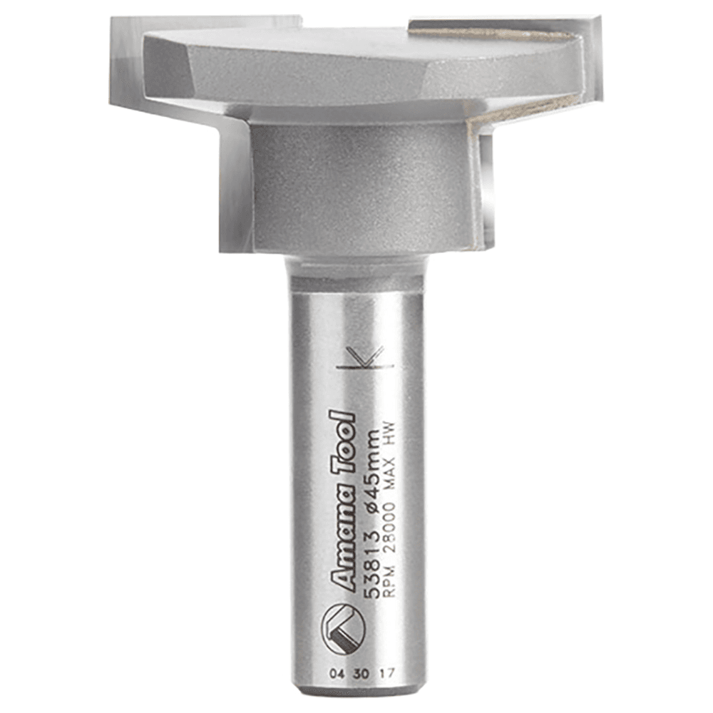 1-3/4" Dia x 13/16" Carbide Tipped Finger Grip Bit, -Trapezoidal, 1/2" Shank