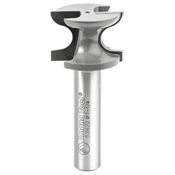 1-1/4" Dia x 7/8" Carbide Tipped Window Sill Edge 7/32" Radius, 1/2" Shank