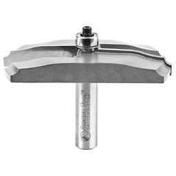 3-9/16" Dia x 1/2" Carbide Tipped Classical Raised Panel Bit, 5/32" Radius, 1/2" Shank