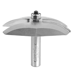 3-3/8" x 2-3/8" Cove Raised Panel Bit, 2-Flute, 1/2" Shank