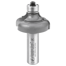 1-3/8" Dia x 11/16" Carbide Tipped Classical Cove/Bead Bit, 1/4" x 3/16" Radius, 1/2" Shank