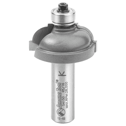 1-3/8" Dia x 5/8" Carbide Tipped Classical Cove Bit, 5/16" Radius, 1/2" Shank