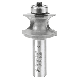 1-1/4" Dia x 23/32" Carbide Tipped Corner Round Bit, 1/4" Radius, 1/2" Shank