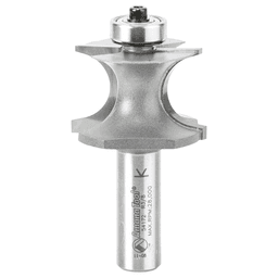 1-1/2" Dia x 1" Carbide Tipped Corner Round Bit, 3/8" Radius, 1/2" Shank