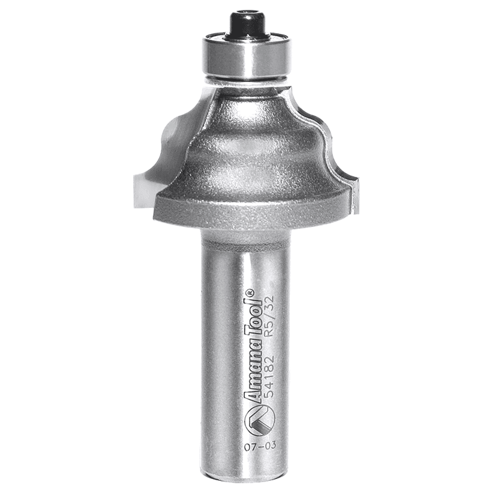 1-1/4" Dia x 11/16" Carbide Tipped Wavy Edge Bit, 5/32" Radius, 1/2" Shank