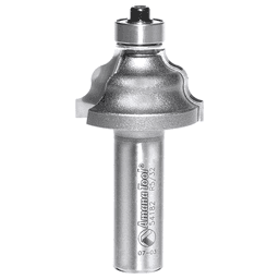 1-1/4" Dia x 11/16" Carbide Tipped Wavy Edge Bit, 5/32" Radius, 1/2" Shank