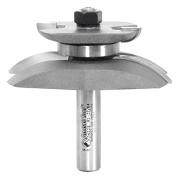 3-3/8" x 2-15/16" Cove Raised Panel Bit, 2-Flute, 1/2" Shank