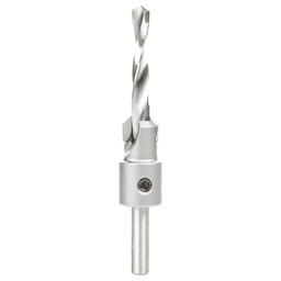 5/8" x 4-5/8" Carbide Tipped Shankless Countersink Bit with Slow Spiral Drill, 5/16" Shank