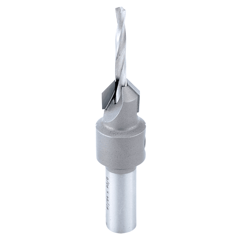 3/8" x 2-3/8" Carbide Tipped Countersink Bit, #4 Screw