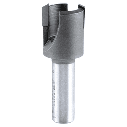 29/32" Dia x 1/2" Carbide Tipped Plug Cutter for Drill Press, 1/2" Shank