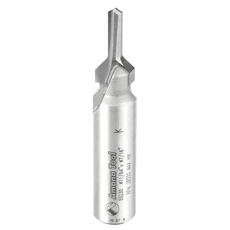 7/16" x 2-1/2" Countersink Screw Slot Bit, 1/2 Shank