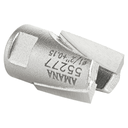 1/2" + 0.15" Dia x 9/16" Carbide Tipped Mortising Bit, Screw Down Shear Cutter, 1/4" - 28 Thread