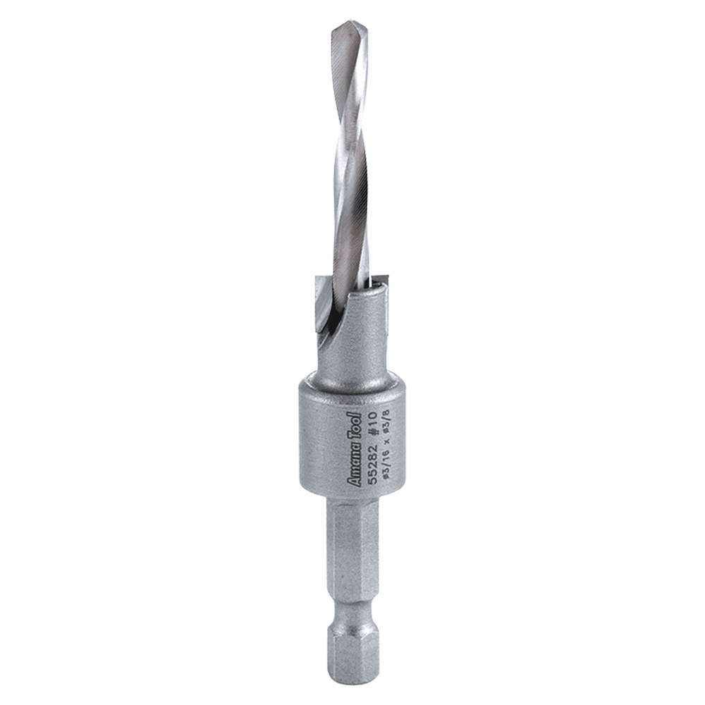 3/8" Dia x 1/4" Carbide Tipped Counterbore Quick Release Hex Shank