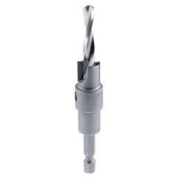 1/2" Dia x 1/4" Carbide Tipped Counterbore Quick Release Hex Shank