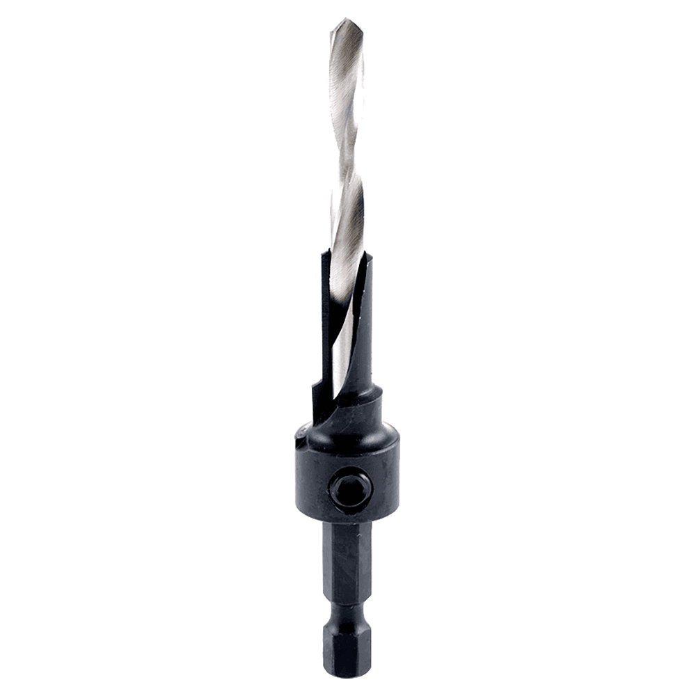 RTA Furniture Drill/Countersink Bit with Quick Release 1/4" Hex Shank for 7mm Screw