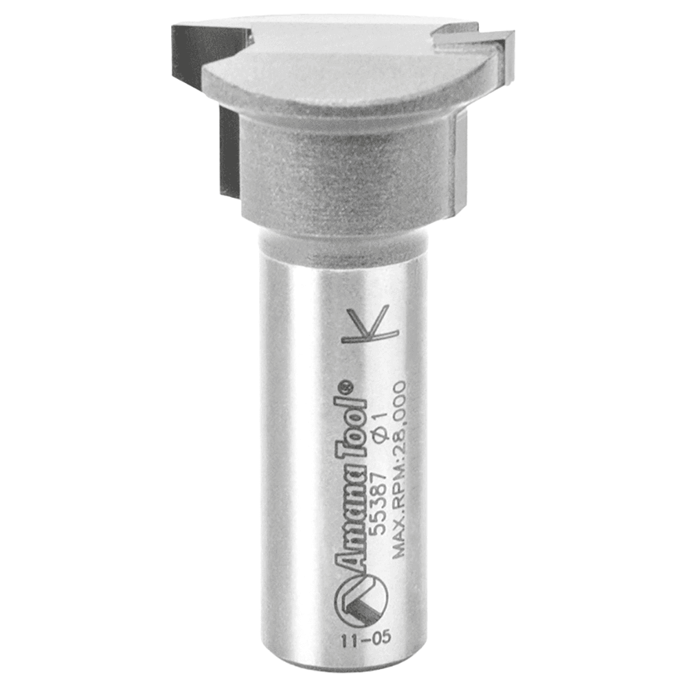 1" Dia x 1/2" Carbide Tipped Drawer Lock Bit, 1/2" Shank