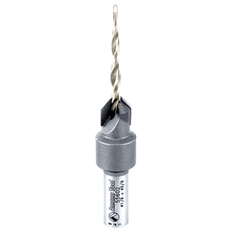 3/8" x 2-9/16" Carbide Tipped Countersink Taper Bit, #6 Screw