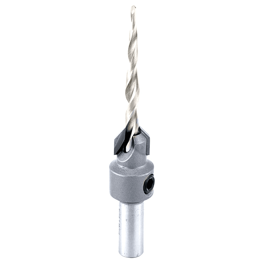 7/16" x 3-1/4" Carbide Tipped Countersink Taper Bit, #8 Screw