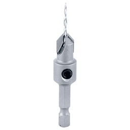 3/8" x 2-1/8" Carbide Tipped Countersink Taper Bit, #4 Screw