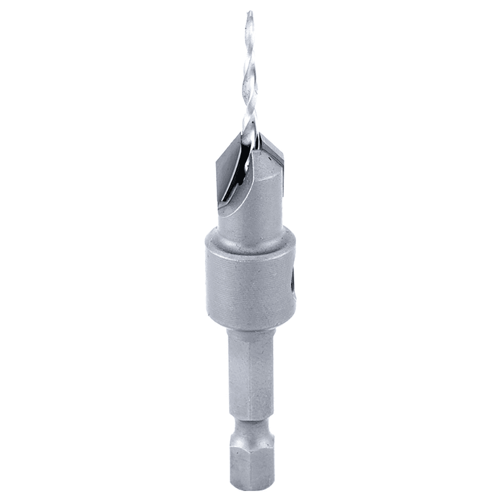 3/8" x 2-1/8" Carbide Tipped Countersink Taper Bit, #6 Screw