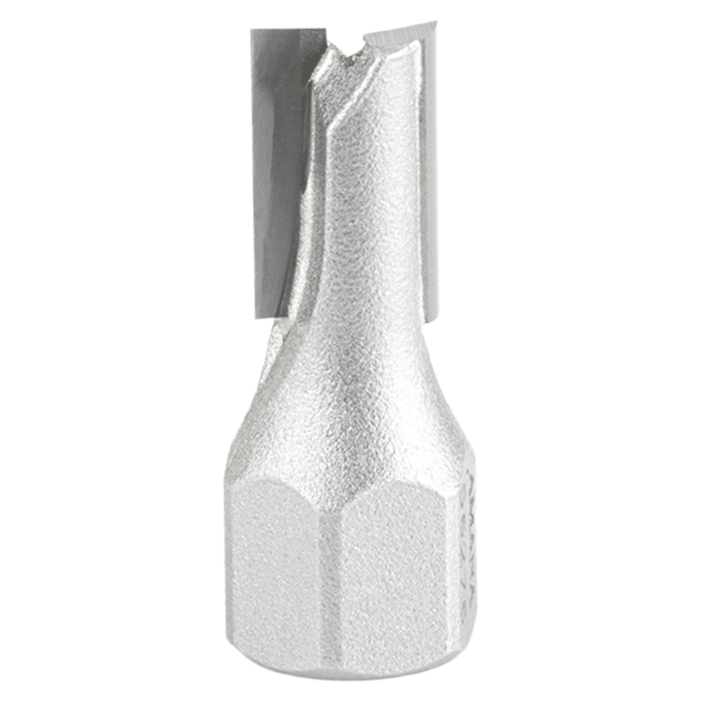 3/8" + .015 Dia x .605 Carbide Tipped Mortising Bit, Screw Cutter, 1/4" - 28 Thread