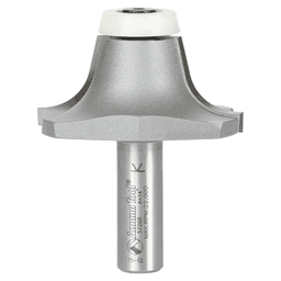 2-3/16" Dia x 63/64" Carbide Tipped Undermount Bowl Solid Surface Round Over Bit, 14°, 1/2" Shank
