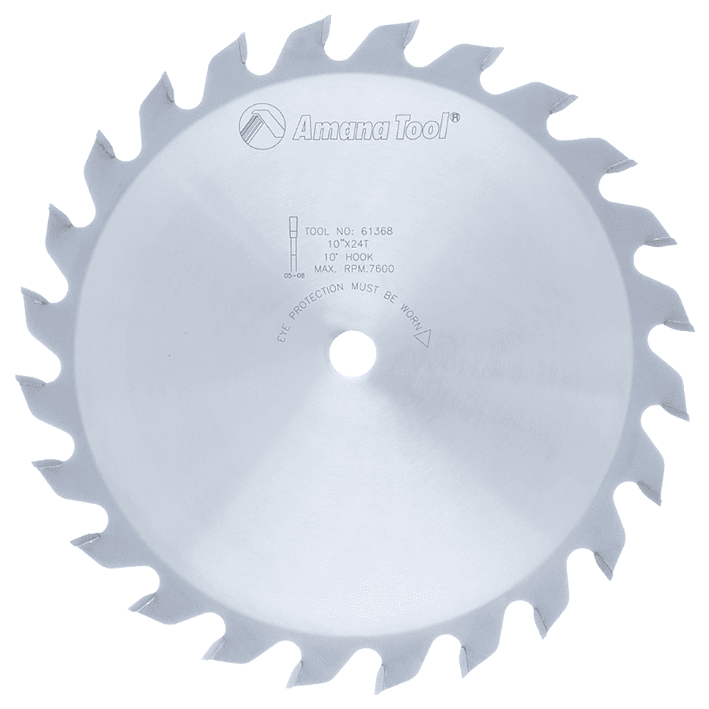 10" x 24T x 5/8" Bore 12° Carbide Tipped Groover