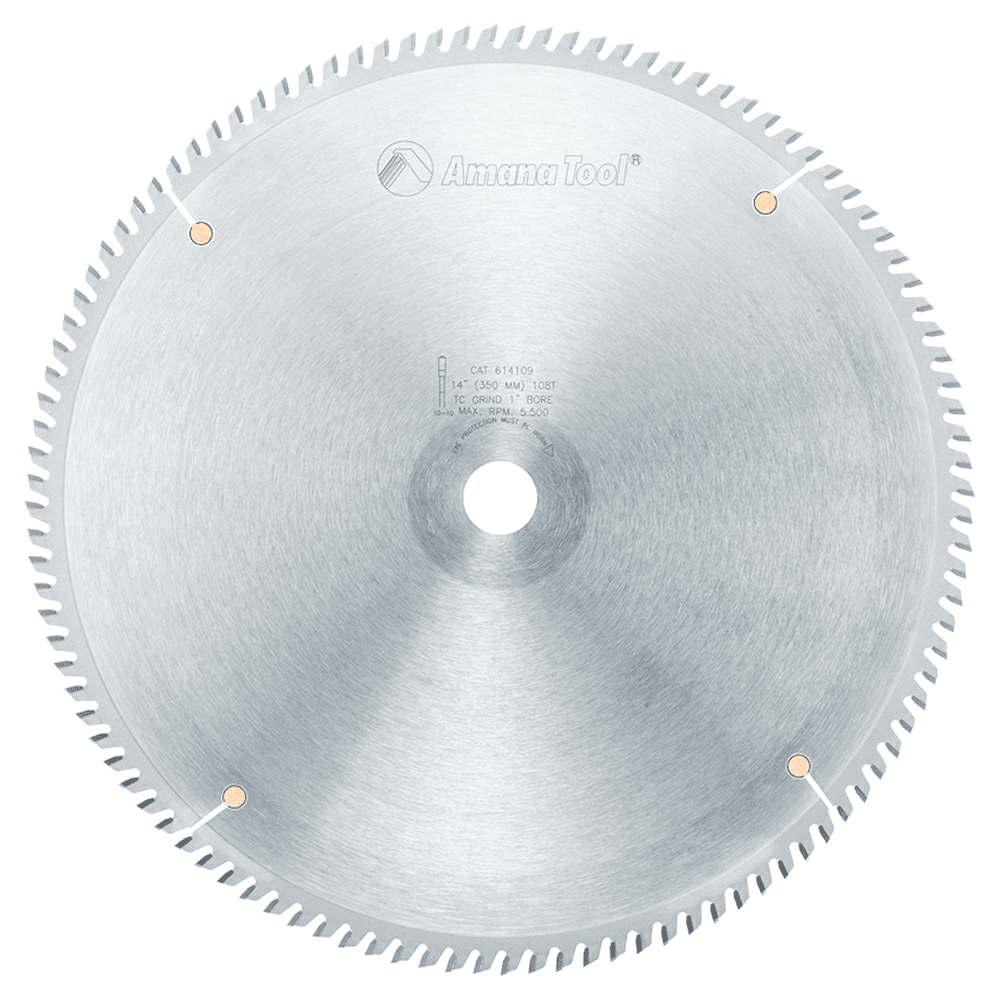 14" x 108 Teeth Fine Cut-Off/Cross-Cut Saw Blade