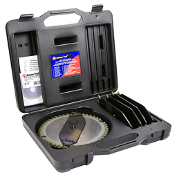 8" x 46 Teeth Dado Saw Blade Set with Five 2-Wing Chippers