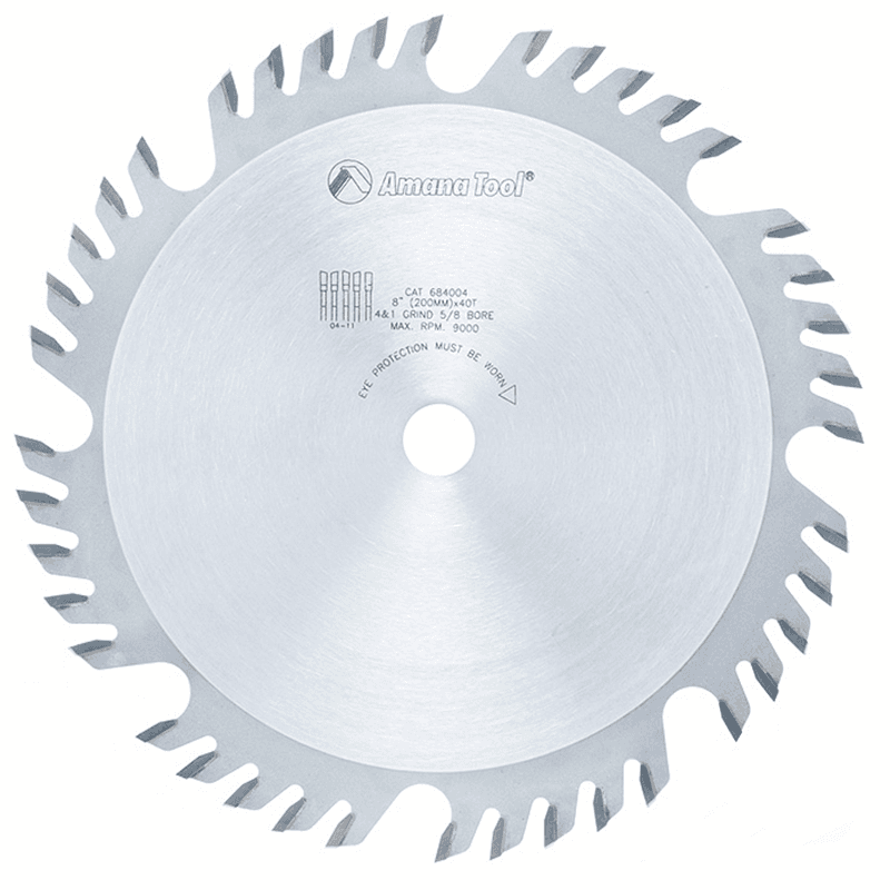 8" x 40 Teeth Ripping/Cross-Cut Saw Blade