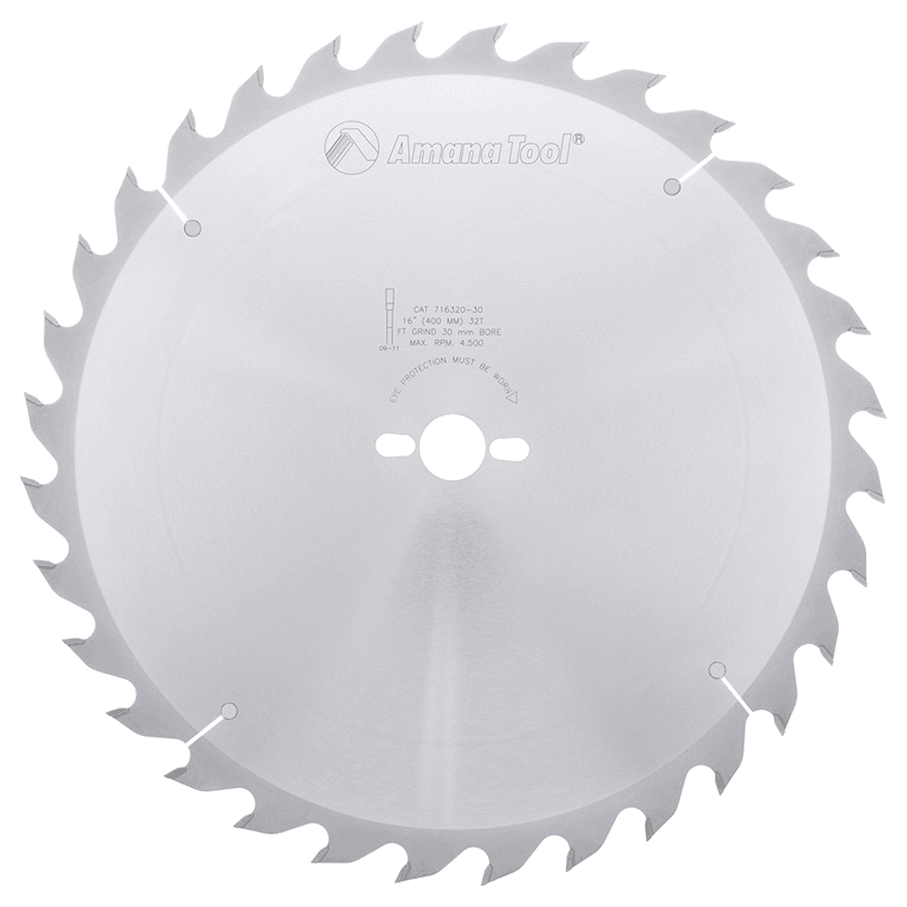 16" x 32 Teeth Heavy-Duty Ripping Saw Blade, 30mm Bore