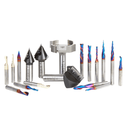 18-Piece CNC Ultimate Signmaking Router Bit Collection
