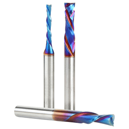 3-Piece CNC Spektra Extreme Tool Life Coated Starter Pack, 1/4" Shank