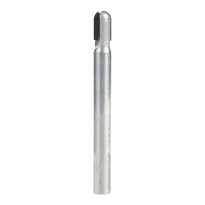 1/4" Dia x 3/8" CNC Polycrystalline Diamond Ball Nose Bit1/8" Radius, 1/4" Shank, 2-1/2" Long, 2 Flute, Router Bit