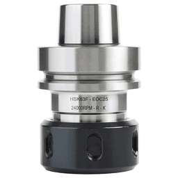 HO-137 2-3/8" HSK63F Collet Chuck HSK Type "F" Tool Holder for EOC25/SYOZ25