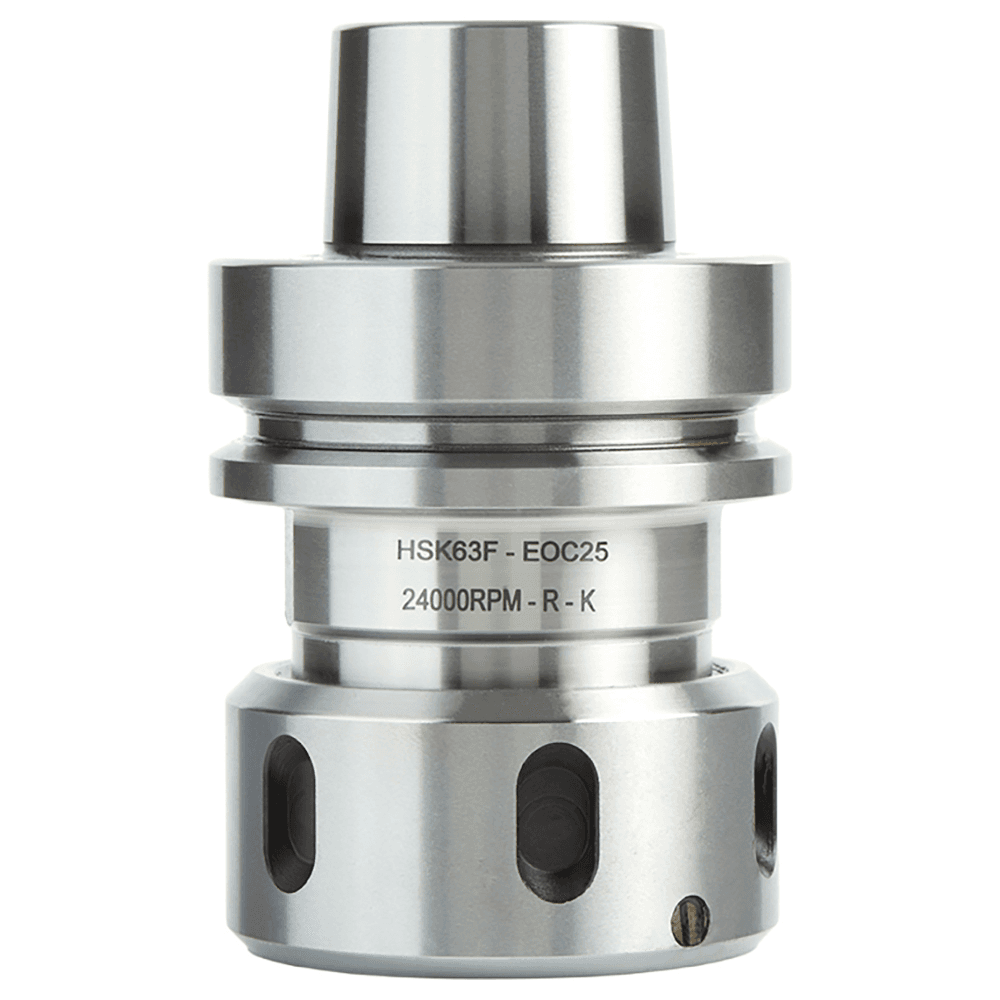HO-138 2-3/8" HSK63F Collet Chuck HSK Type "F" Tool Holder for EOC25/SYOZ25