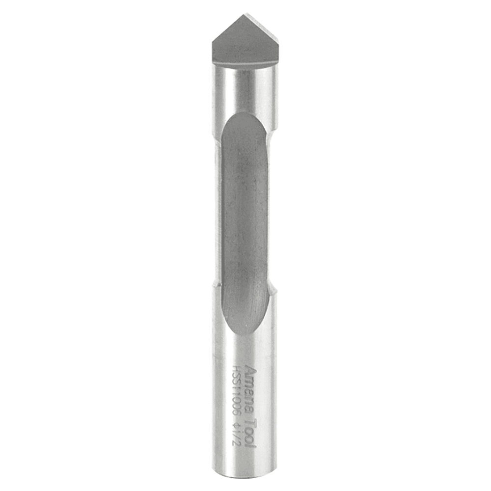 1/2" x 3-5/8" Straight Panel Pilot Bit, 1-Flute, 1/2" Shank