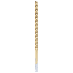 1/4" x 6" Foam Cutting Ball End Extended TiN Coated Up-Cut CNC Spiral Router Bit, 4-Flute, 1/4" Shank