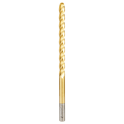 1/2" Dia x 10" Foam Cutting Ball End Extended Reach TiN Coated Up-Cut Spiral Router Bit, 4-Flute, 1/2" Shank