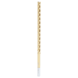 1/4" x 6" Foam Cutting Square End Mill Extended TiN Coated Up-Cut Spiral Router Bit, 4-Flute, 1/4" Shank