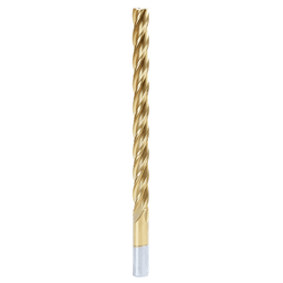 1/2" x 8" Foam Cutting Square End Mill Extended TiN Coated Up-Cut Spiral Router Bit, 4-Flute, 1/2" Shank