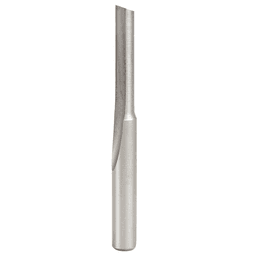 1/4" x 2-3/8" Plastic Cutting 'O' Straight Bit, 1-Flute, 1/4" Shank