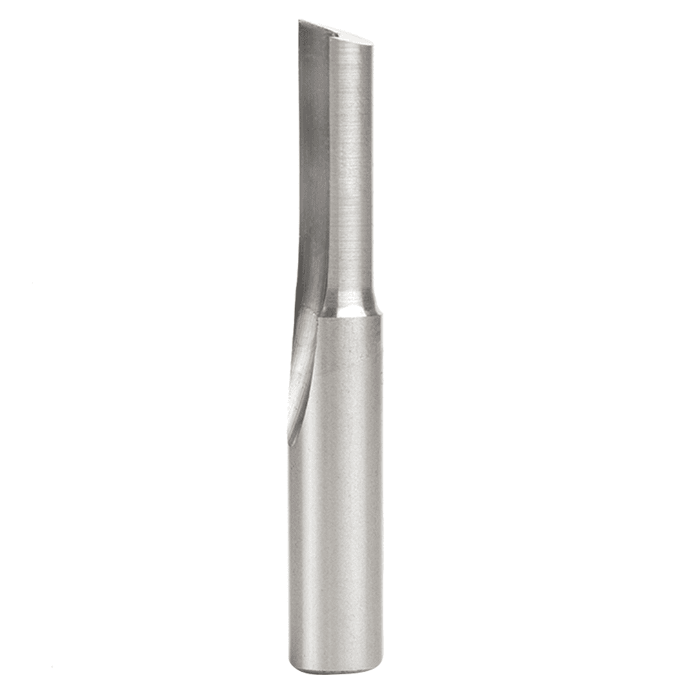 3/8" x 2-1/2" Plastic Cutting 'O' Straight Bit, 1-Flute, 3/8" Shank