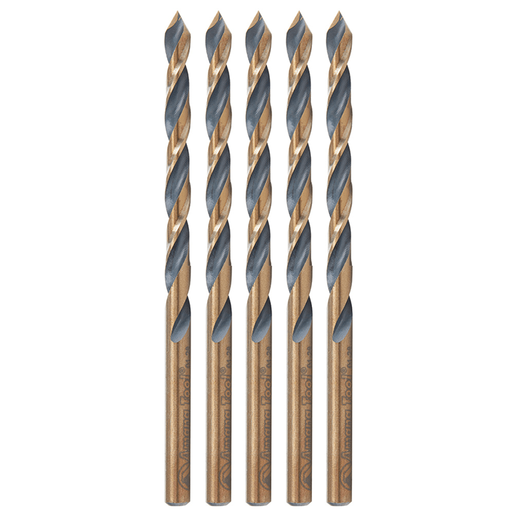 3/16" x 3-1/2" Plastic Drill Bit, 3/16" Shank (5 Pack)