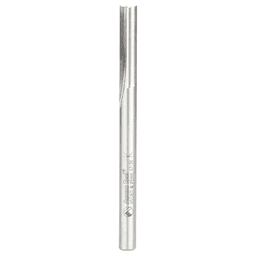 6mm Dia x 25mm Foam Cutting V-Flute Straight Router Bit, 2 Flute, 26mm Shank