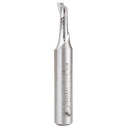 5/16" x 3-1/4" Aluminum Cutting Up-Cut Spiral Router Bit, 1-Flute, 1/2" Shank