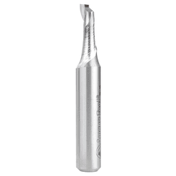 21/64" x 3-1/4" Aluminum Cutting Up-Cut Spiral Router Bit, 1-Flute, 1/2" Shank