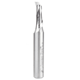 3/8" x 3-1/2" Aluminum Cutting Up-Cut Spiral Router Bit, 1-Flute, 1/2" Shank