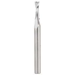 3/16" x 2-7/8" Aluminum Cutting Up-Cut Spiral Router Bit, 2-Flute, 1/4" Shank